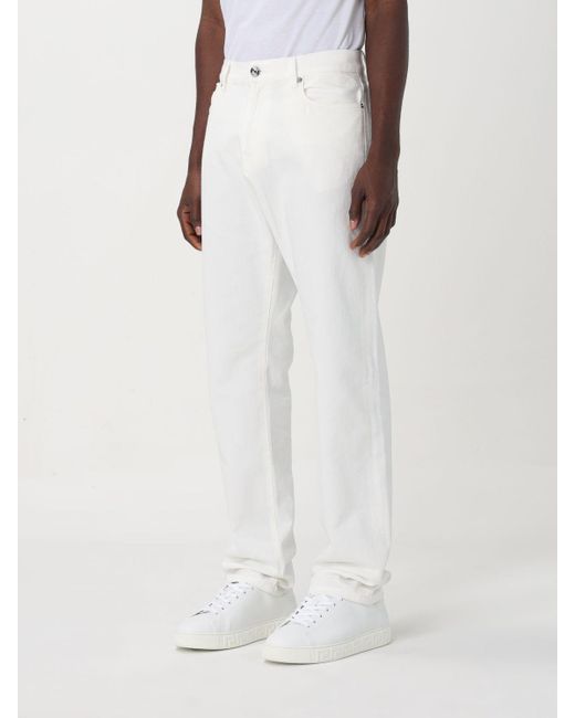 Jeans Versace de hombre de color White
