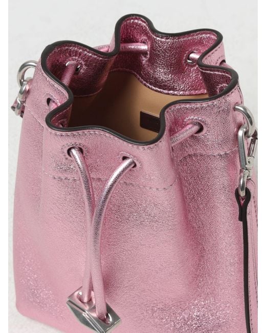 Mini bolso Jimmy Choo de color Pink