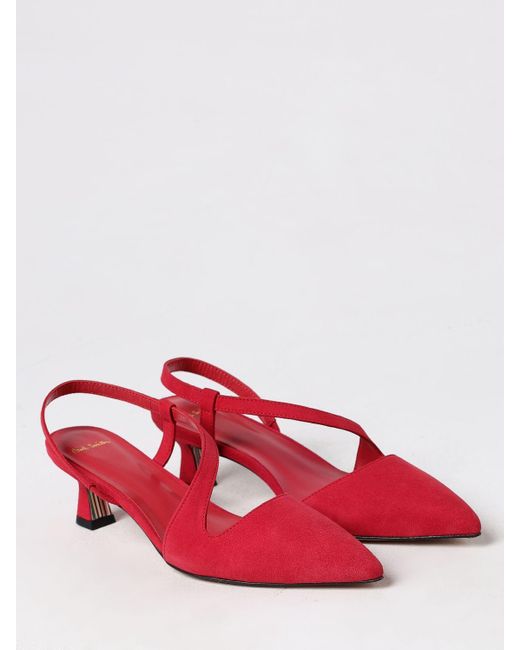 Zapatos De Tacón Mujer Paul Smith de color Red