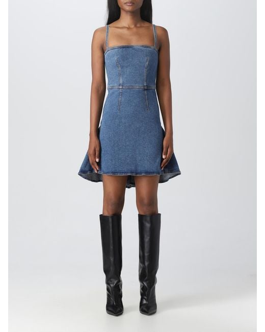 McQueen Blue Dresses