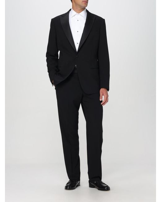 Giorgio Armani Black Classic Tuxedo Suit for men