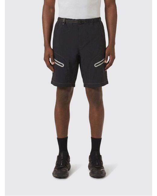 And Wander Black Technical Fabric Shorts for men