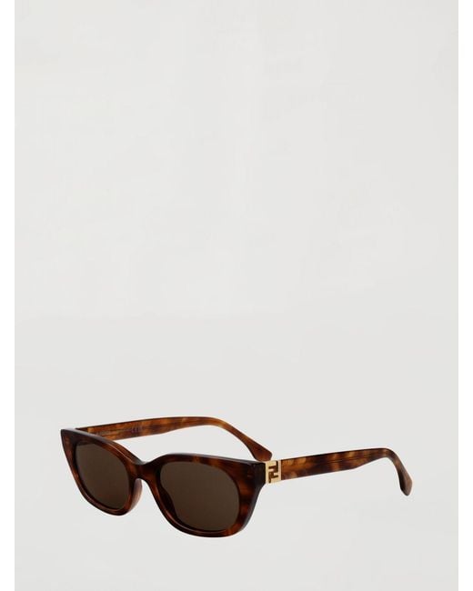 Fendi Brown Fe40206I Sunglasses