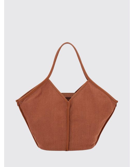 Hereu Brown Calella Tote Bag