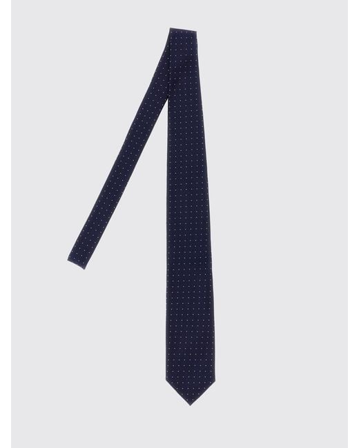 Tom Ford Blue Polka Dot Silk Tie for men