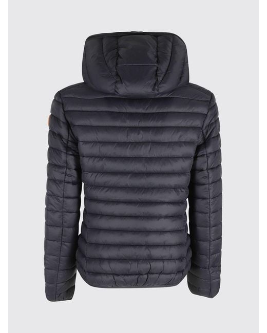 Save The Duck Blue Daisy Nylon Down Jacket