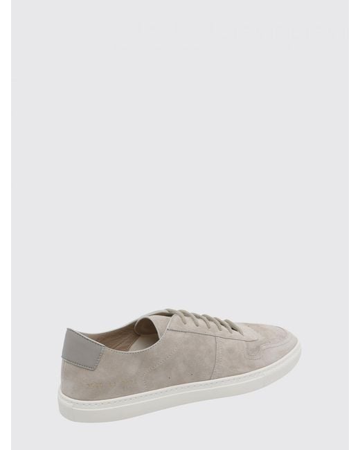 Common Projects White Bball Suede Sneakers for men