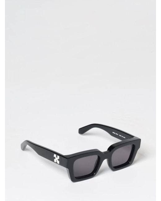 Off-White c/o Virgil Abloh Multicolor Virgil Rectangular Acetate Sunglasses With Arrow Logo for men