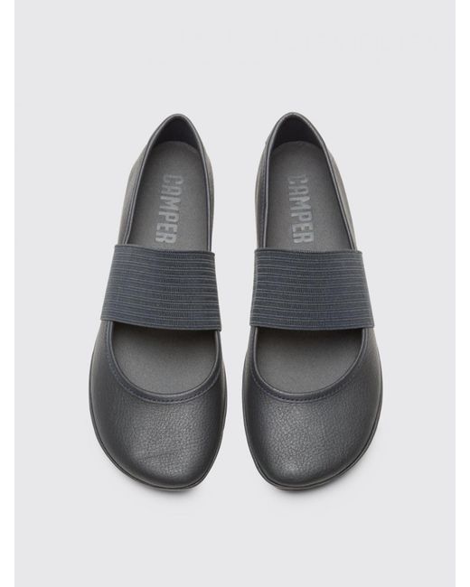 Camper Multicolor Right Ballerinas In Calfskin