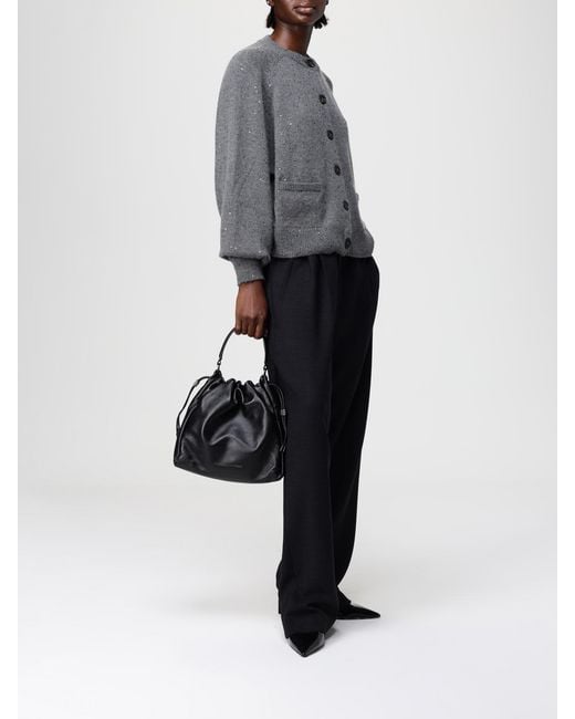 Brunello Cucinelli Black Shoulder Bag
