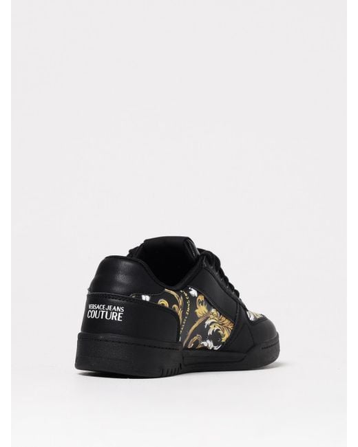 Sneakers Baroque di Versace Jeans Couture in Black da Uomo