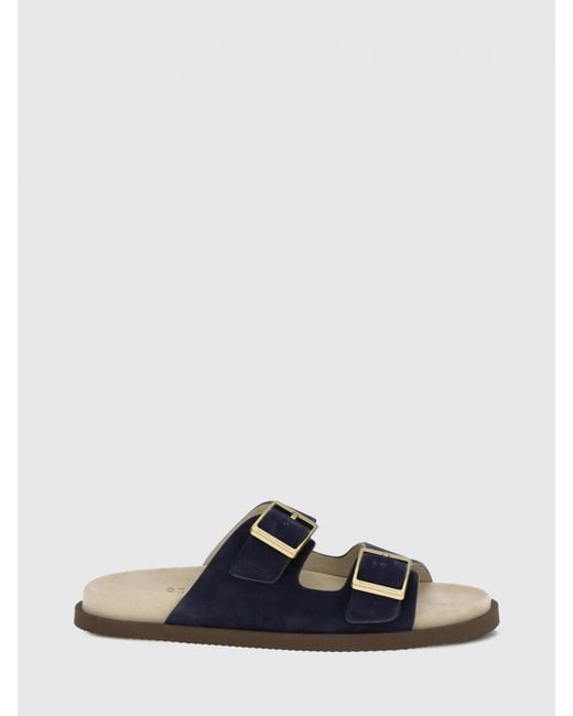 Brunello Cucinelli Multicolor Suede Sandal for men