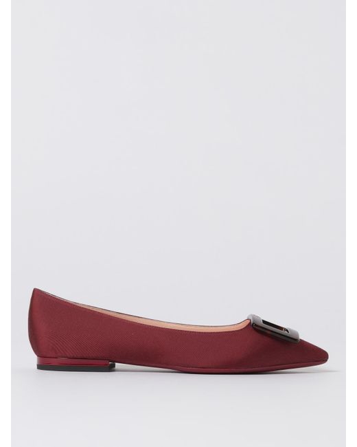 Ballerina Gommettine di Roger Vivier in Red