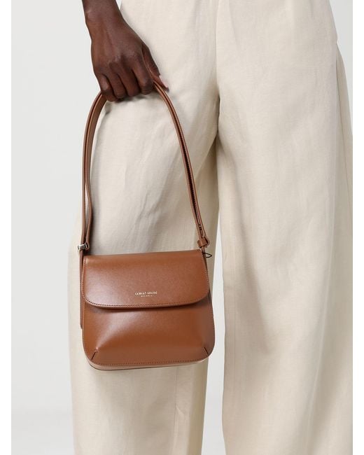 Giorgio Armani White La Prima Palmellato Bag