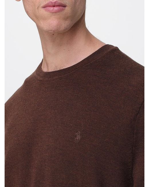 Polo Ralph Lauren Brown Sweater for men