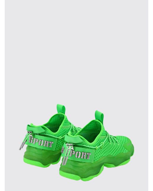 Philipp Plein Green Hyper Sport Low-Top Sneakers for men