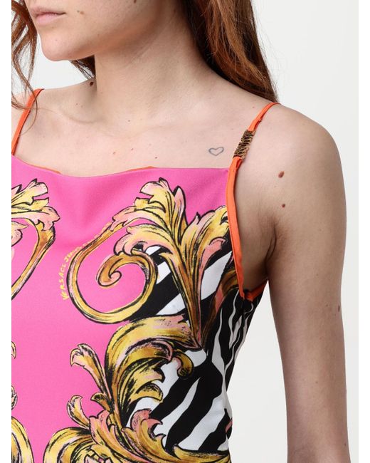 Versace Jeans Couture Pink Dress
