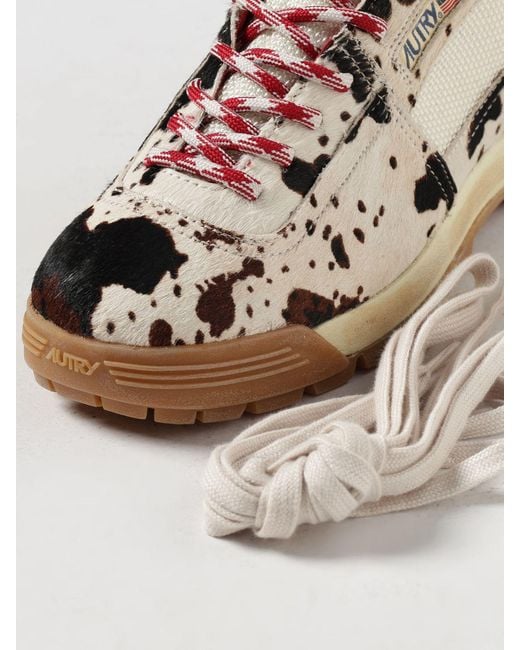 Autry Multicolor Flat Ankle Boots