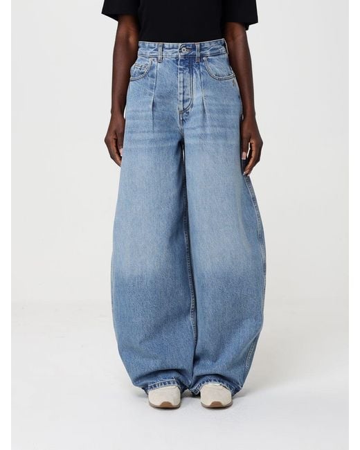 Jacquemus Blue Le De-Nîmes Ovalo Denim Jeans