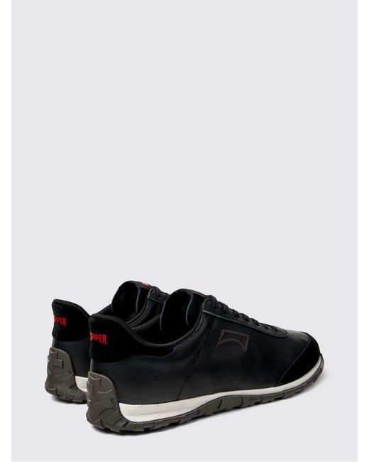 Camper Black Drift Walk Leather Sneakers for men
