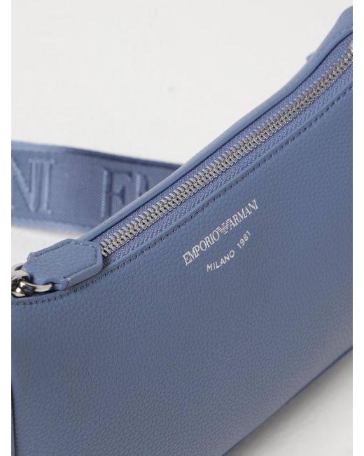 Emporio Armani Blue Schultertasche Damen