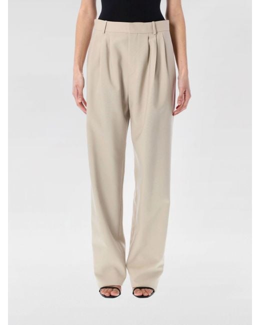 Saint Laurent Natural Trousers for men