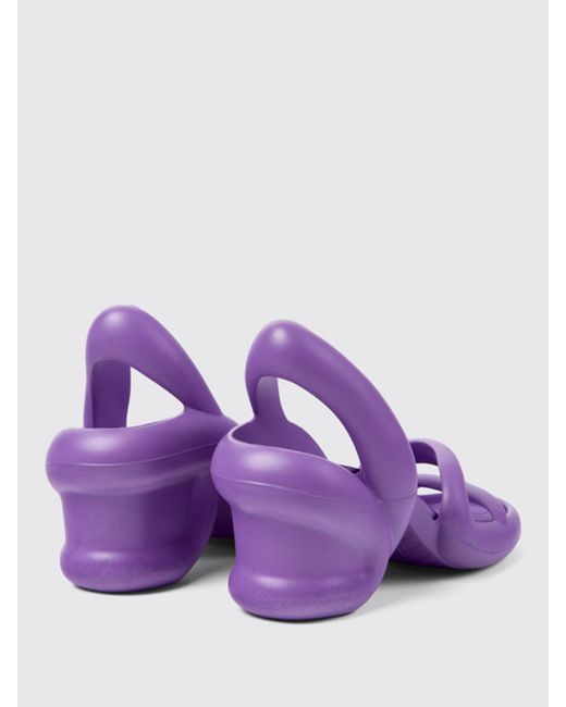 Camper Purple Heeled Sandals