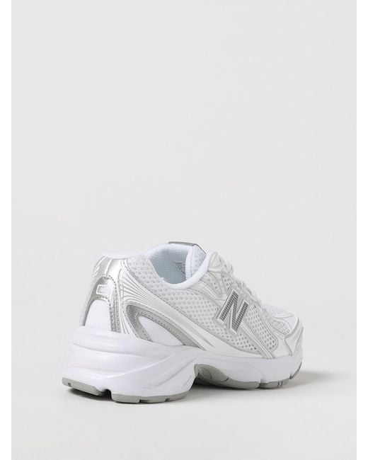 New Balance White 740 Sneakers