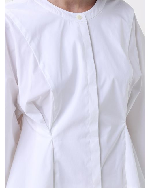 Liviana Conti White Hemdbluse Damen