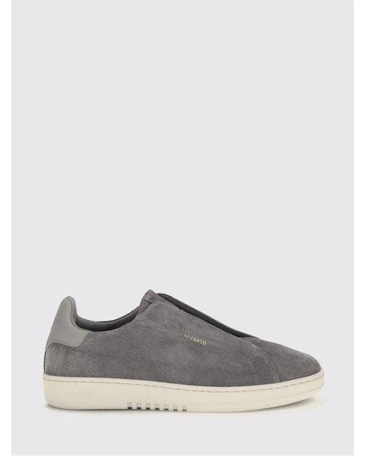 Axel Arigato Gray Dice Laceless Suede Slip-On Sneakers for men
