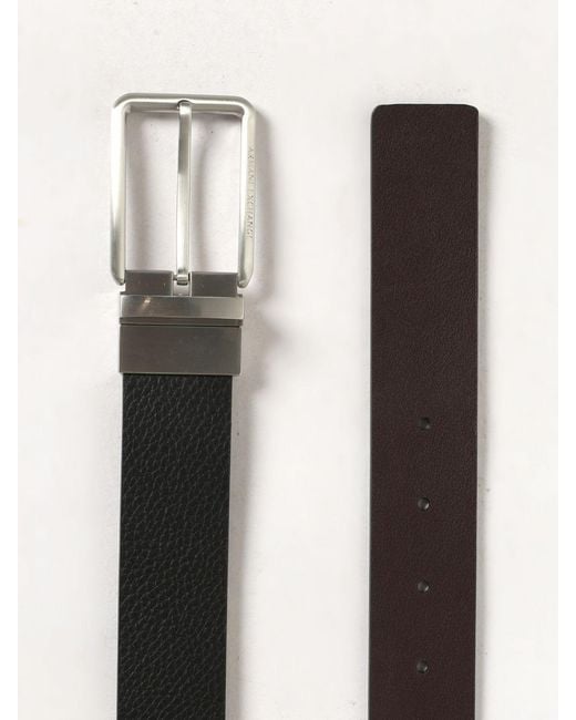 ARMANI EXCHANGE Brown Belt for men