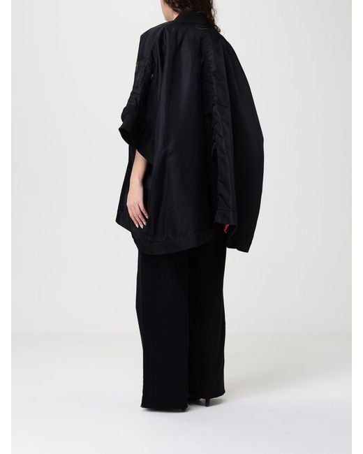 MM6 by Maison Margiela Blue Nylon Cape