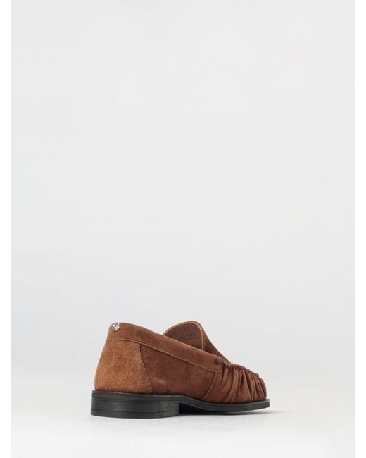 Boss Brown Suede Loafers