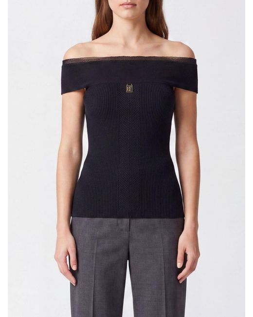 Elisabetta Franchi Blue Top