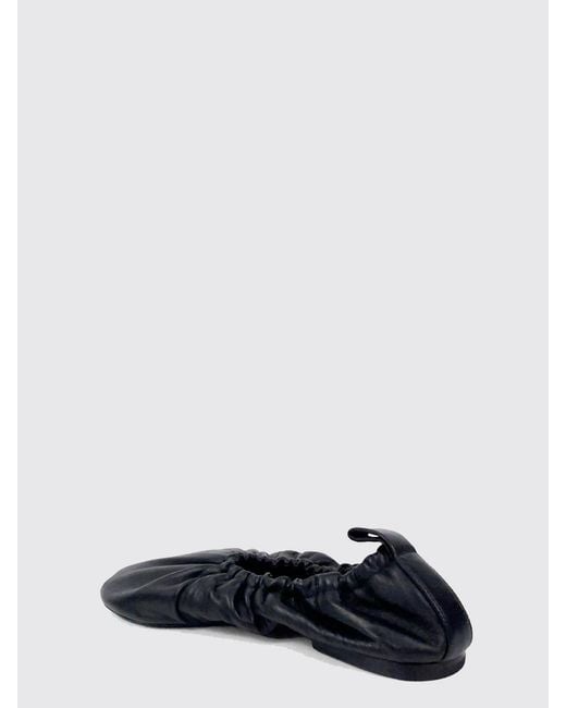 Jil Sander White Ballet Flat