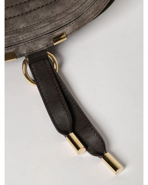 Chloé Gray ChloÉ Marcie Small Suede Bag