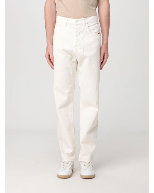 Jeans AMISH de hombre de color White