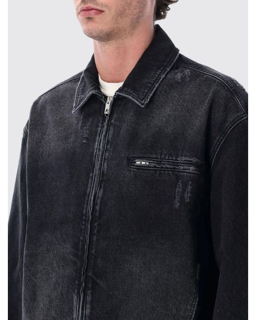 Represent Black Denim Jacket for men