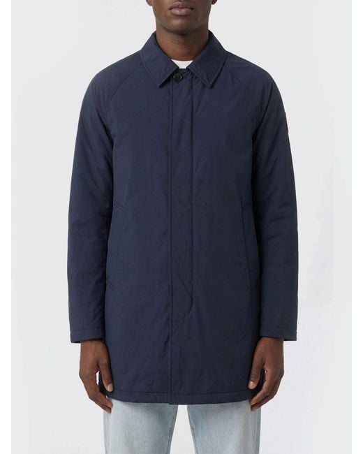 Paltò Blue Palt&Ograve Polyester Raincoat for men