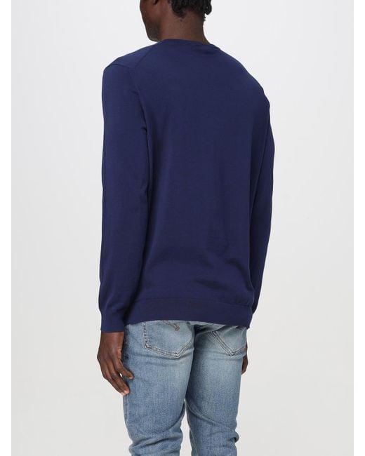 Drumohr Blue Jumper for men