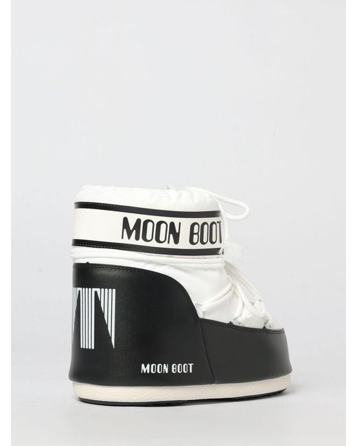 Moon Boot White Icon Low for men