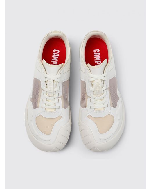 Camper White Peu Path Trainers