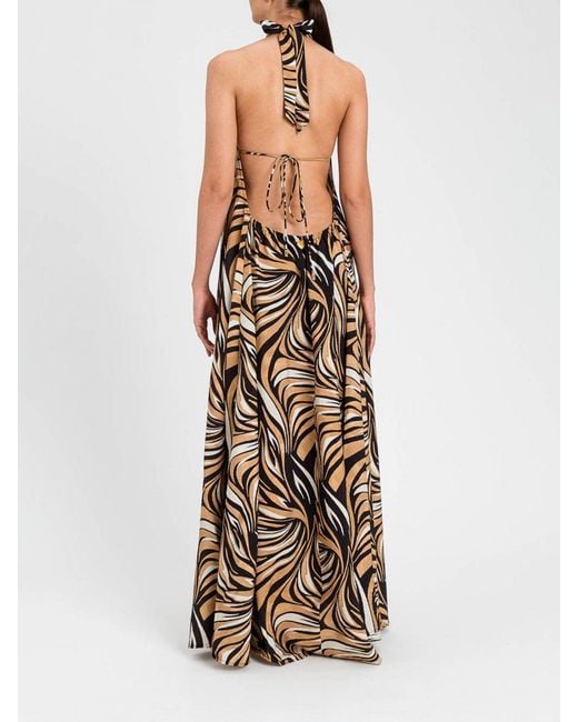 Twinset Natural Long Dress