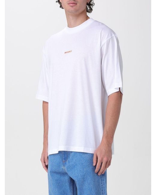 Marni White T-Shirt for men