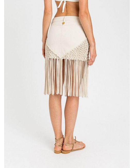 Twinset Natural Skirt