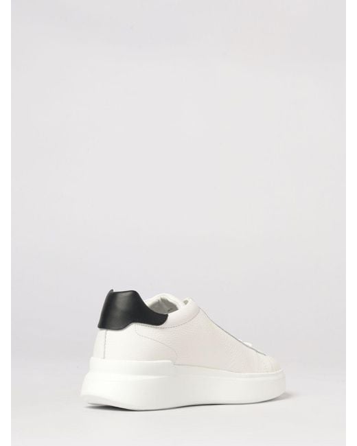 Hogan Natural H580 Hammered Leather Sneakers for men