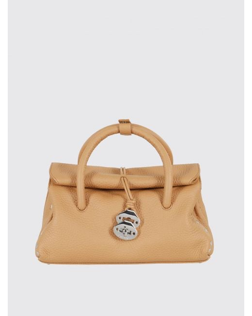Zanellato Natural Dotta Leather Bag