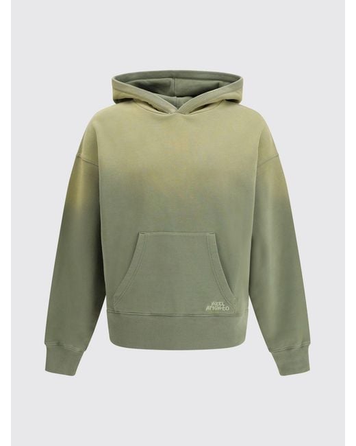 Axel Arigato Green Cotton Hoodie for men