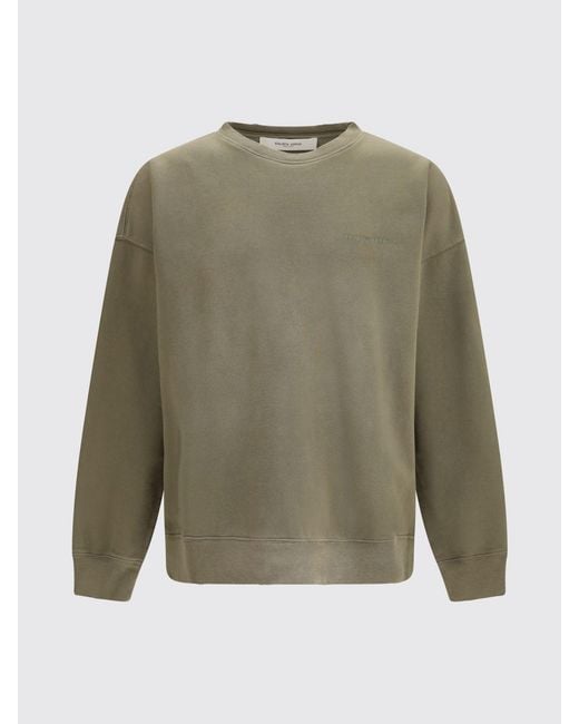 Golden Goose Deluxe Brand Green Basic Cotton Sweatshirt for men