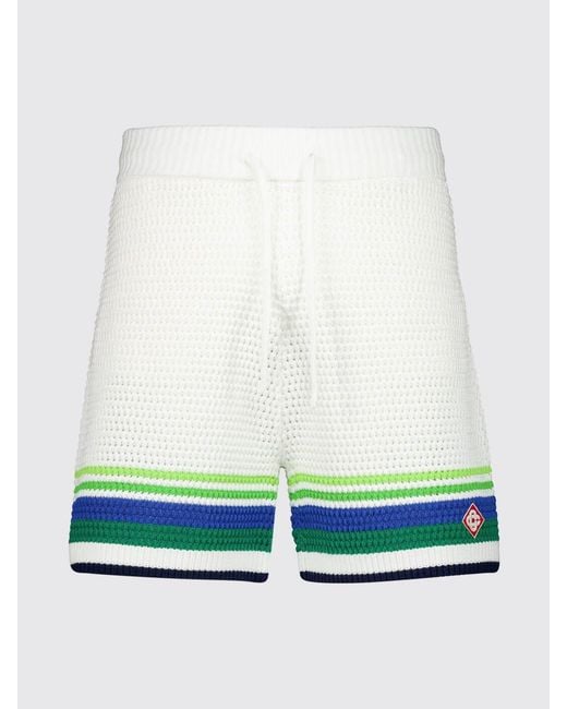 Casablanca White Shorts for men